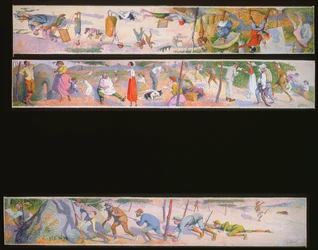 Tres escenas humorísticas, 1918